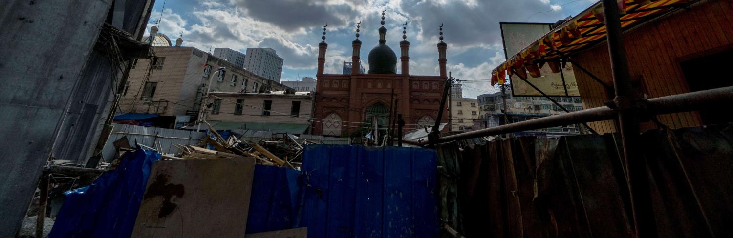 A Mosque in Urumqi, Xinjiang, 2016 (Photo: Getty Images/Zhang Peng)